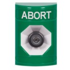 STI SS2103AB-EN Stopper Station – Green – Key to Activate – Abort Label